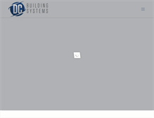 Tablet Screenshot of dcbuildingsystems.com